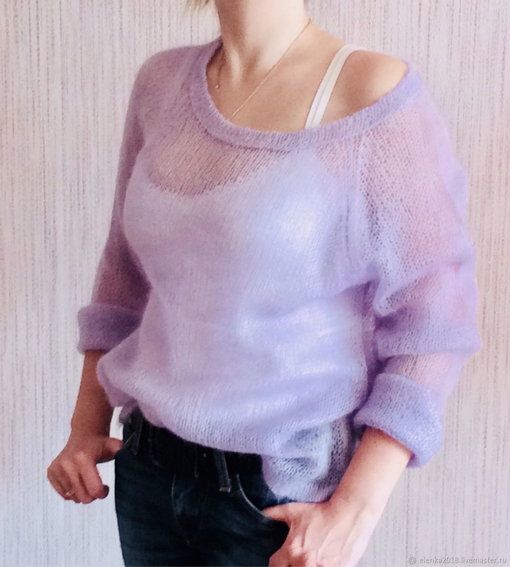 Кардиган из мохера Камтекс