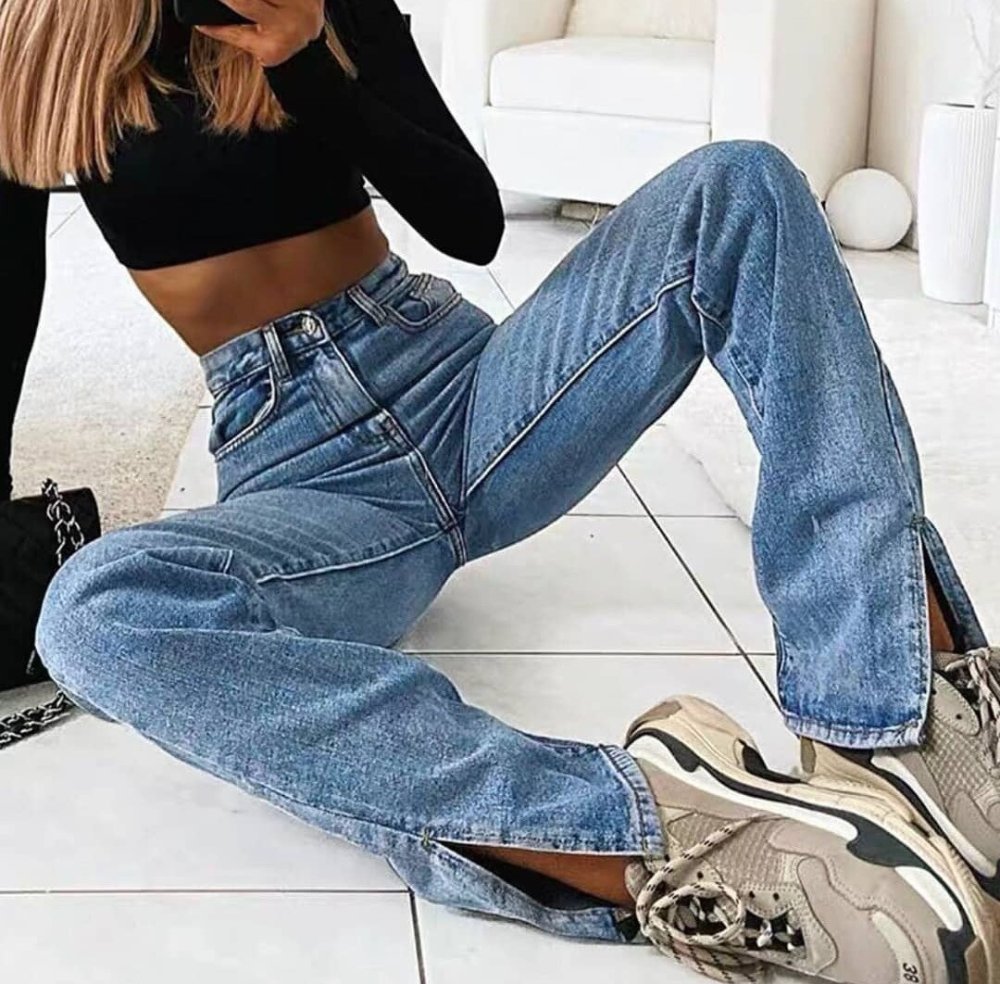 Вставки в джинсы по боковому шву