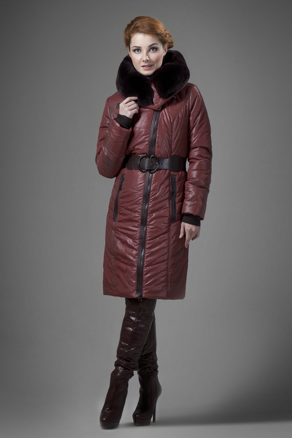 Пуховик Dreamland 1869 на верблюжьей шерсти