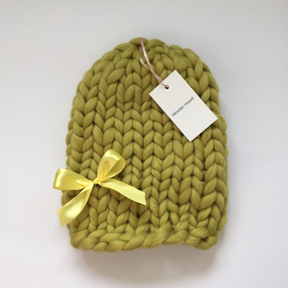 Шапки из пряжи мука