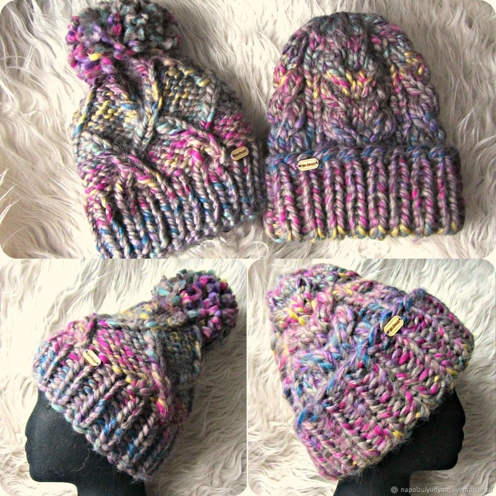 Шапка с аранами Тамина