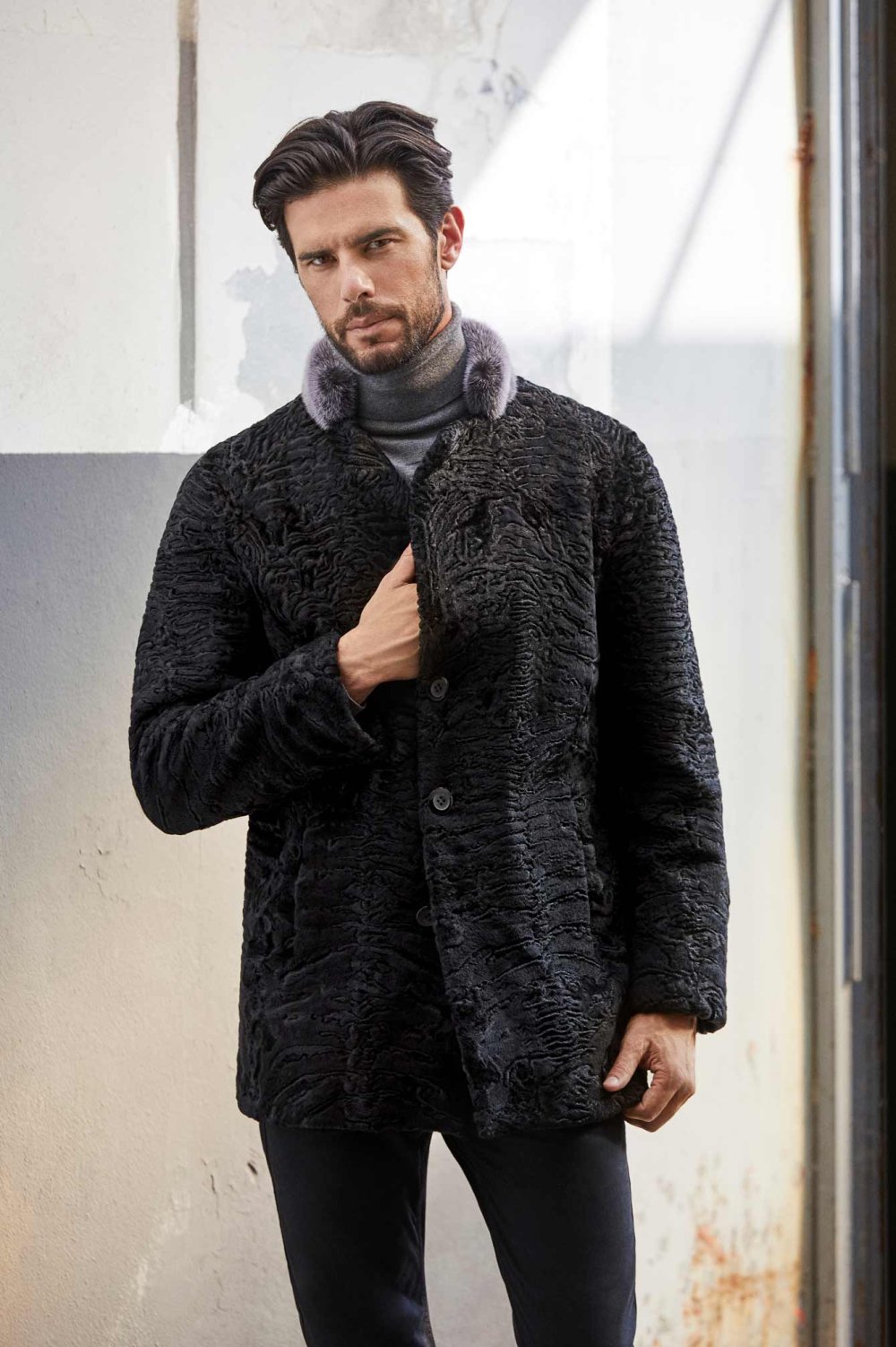 Паоло Моретти дубленка