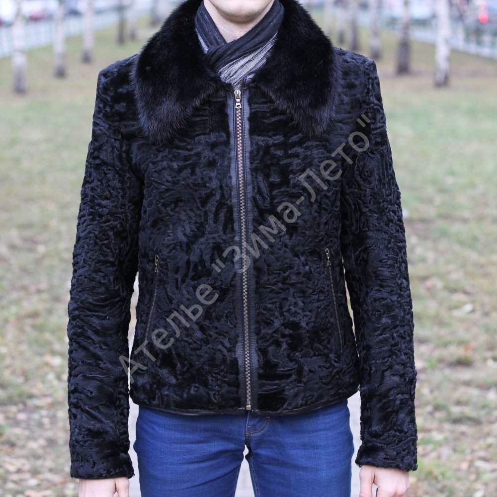 Перекрой каракулевой шубы