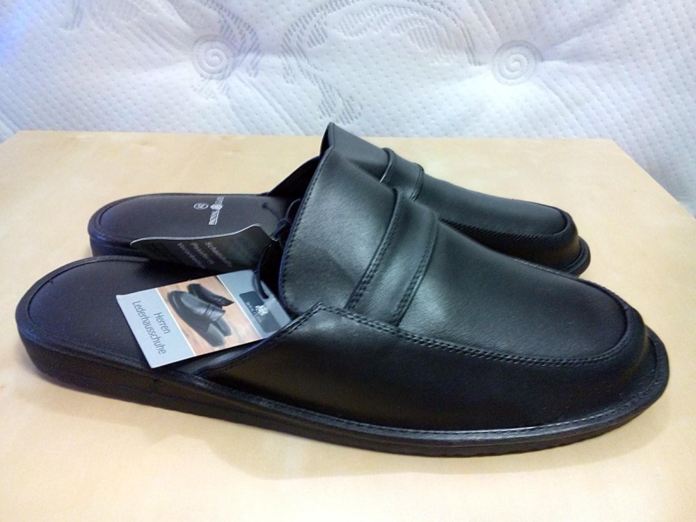 Тапочки 2021 кожаные