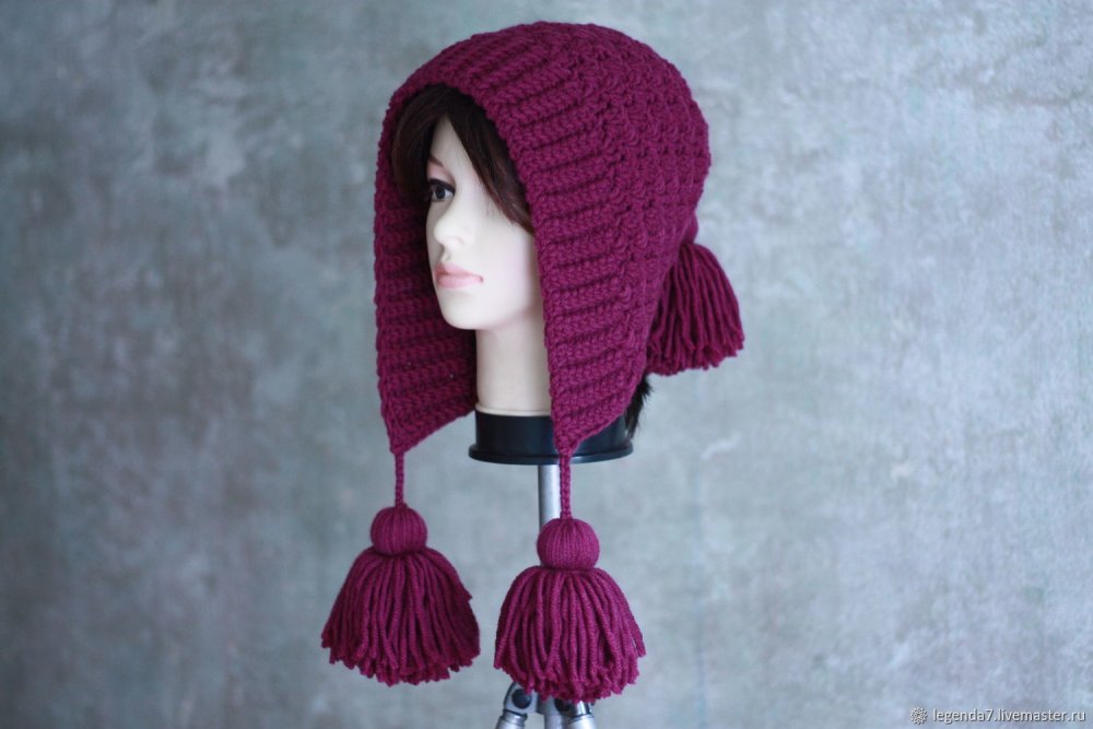 Интересные вязаные шапки