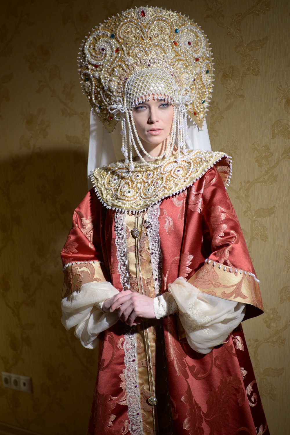 Боярское платье