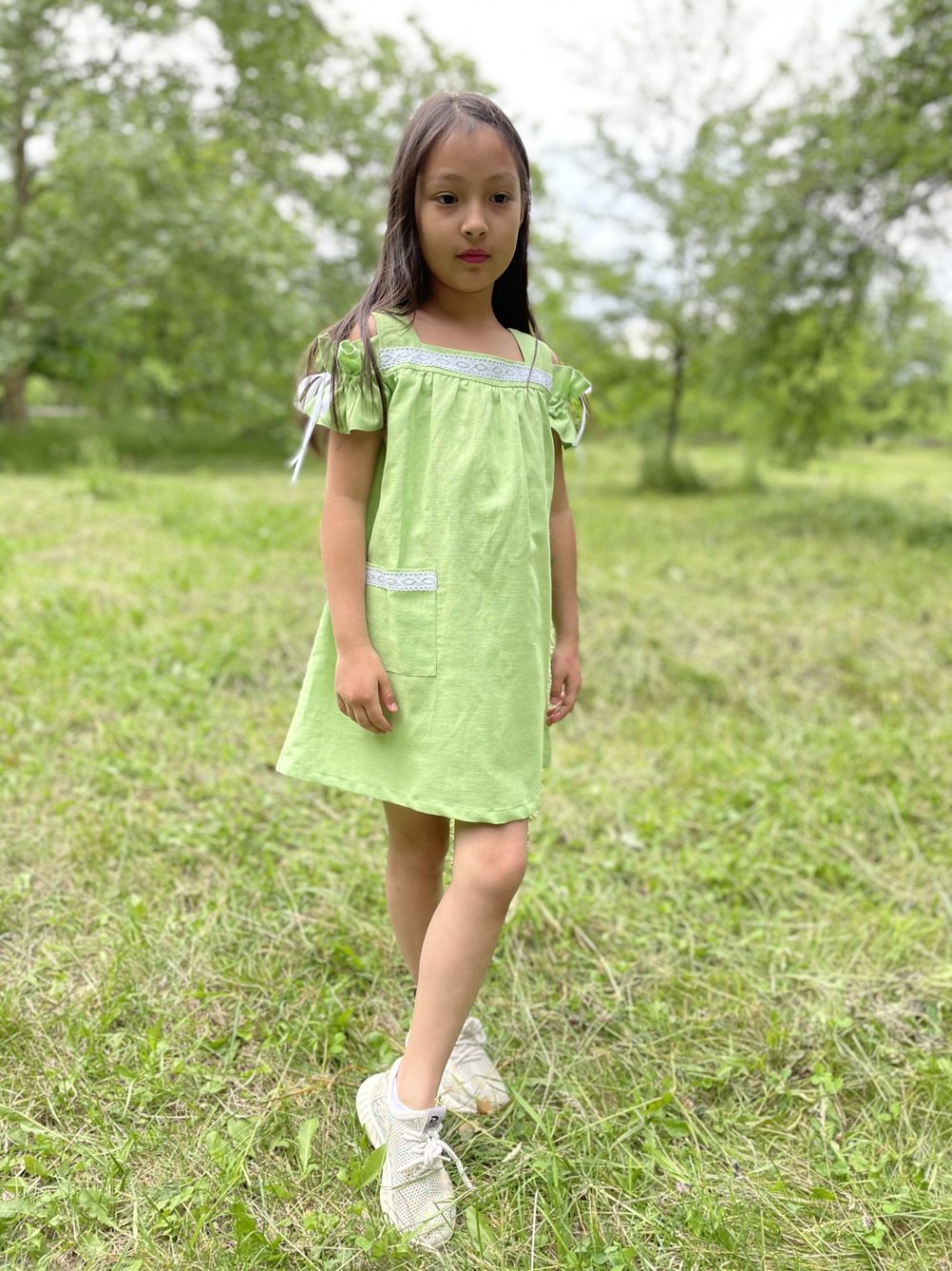 Летний сарафан для девочки