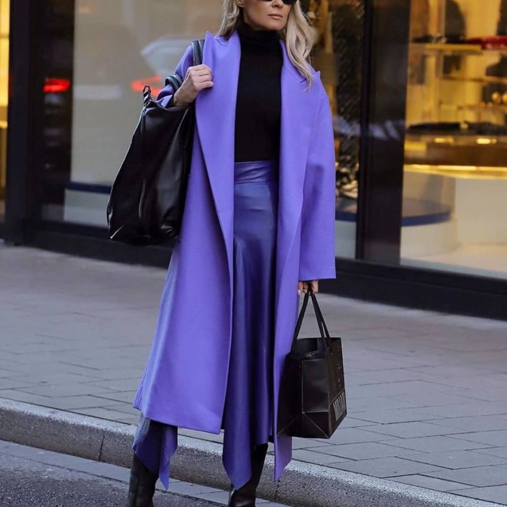 Пальто Арго 2000 лавандовый