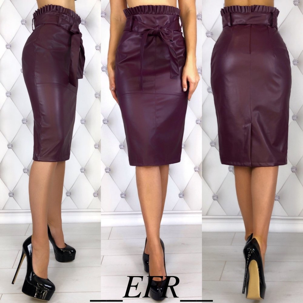 Кожаные юбки для полных женщин
