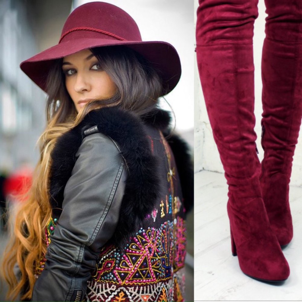 Шуба со шляпой образ