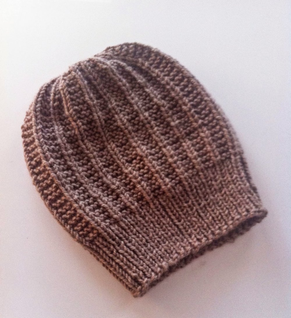 Шапка бини полупатентной резинкой