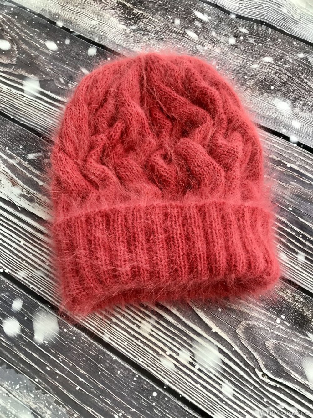 Шапки связанные резинкой