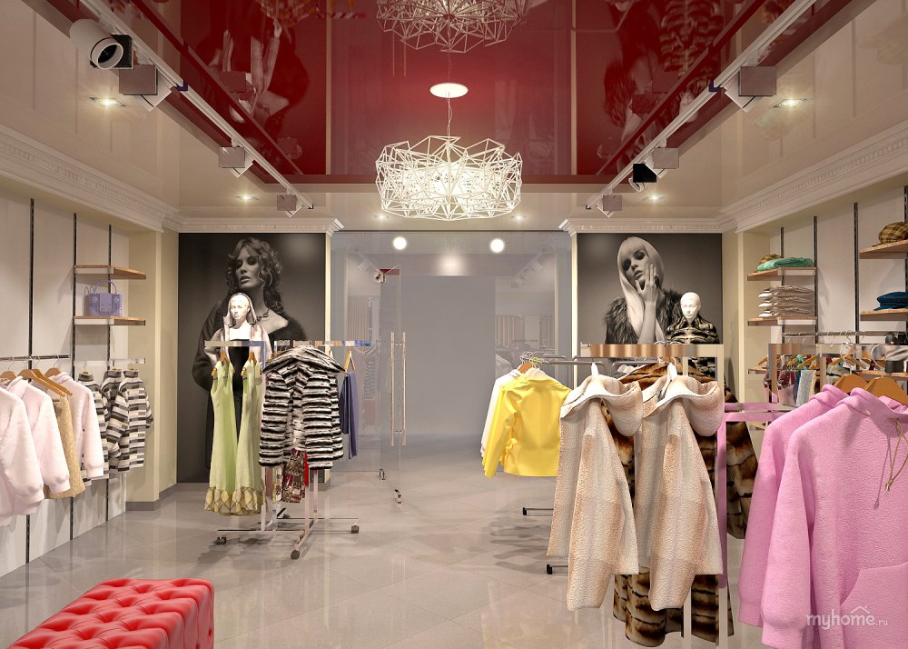 Интерьер шоу рума
