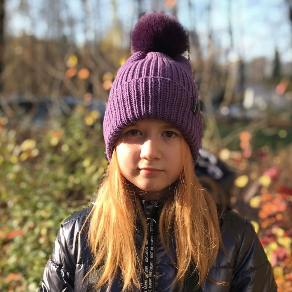 Шапка для подростка девочки