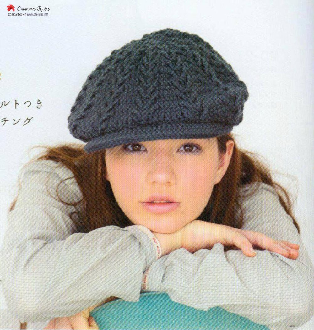 Головные уборы крючком