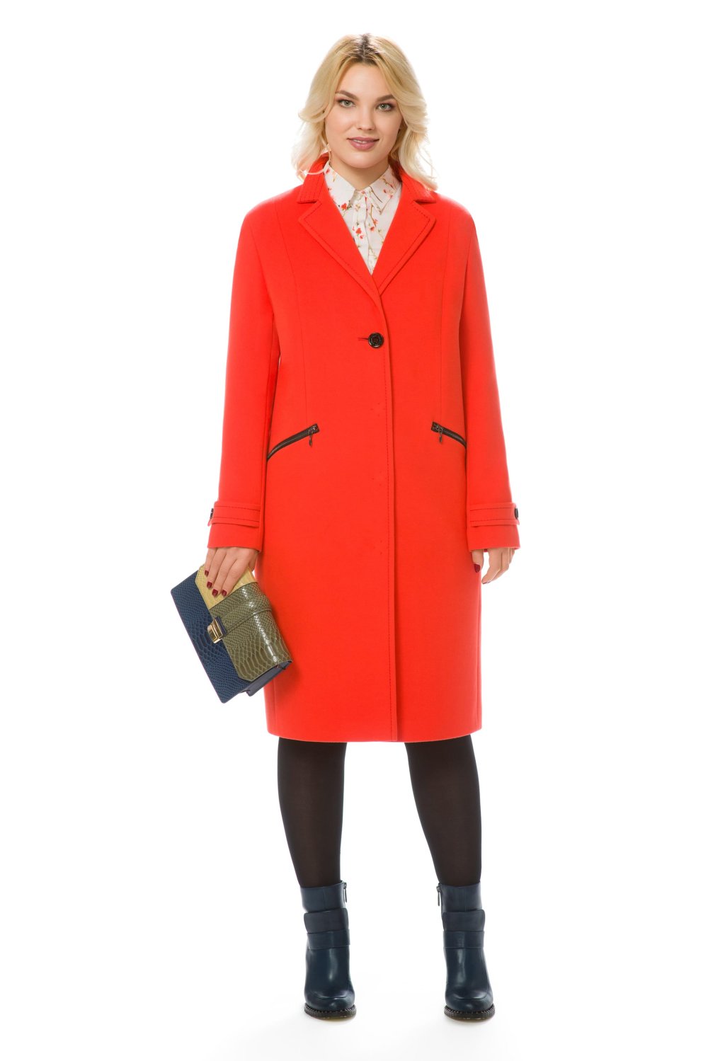 Зимнее женское пальто Элема т6488