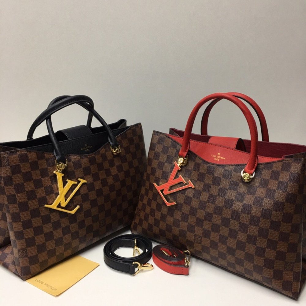 Сумки тоут Луи Виттон Riverside