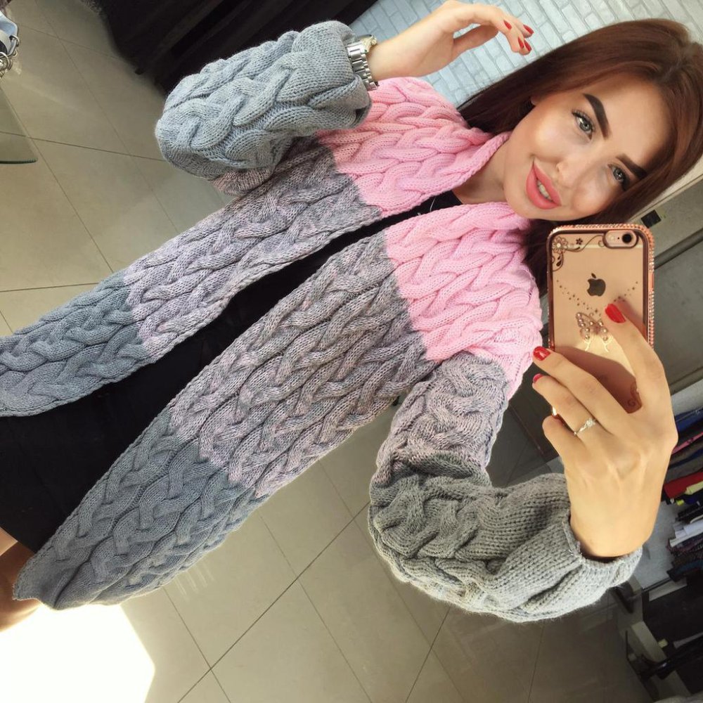 Ализе Пуффи Файн кардиган