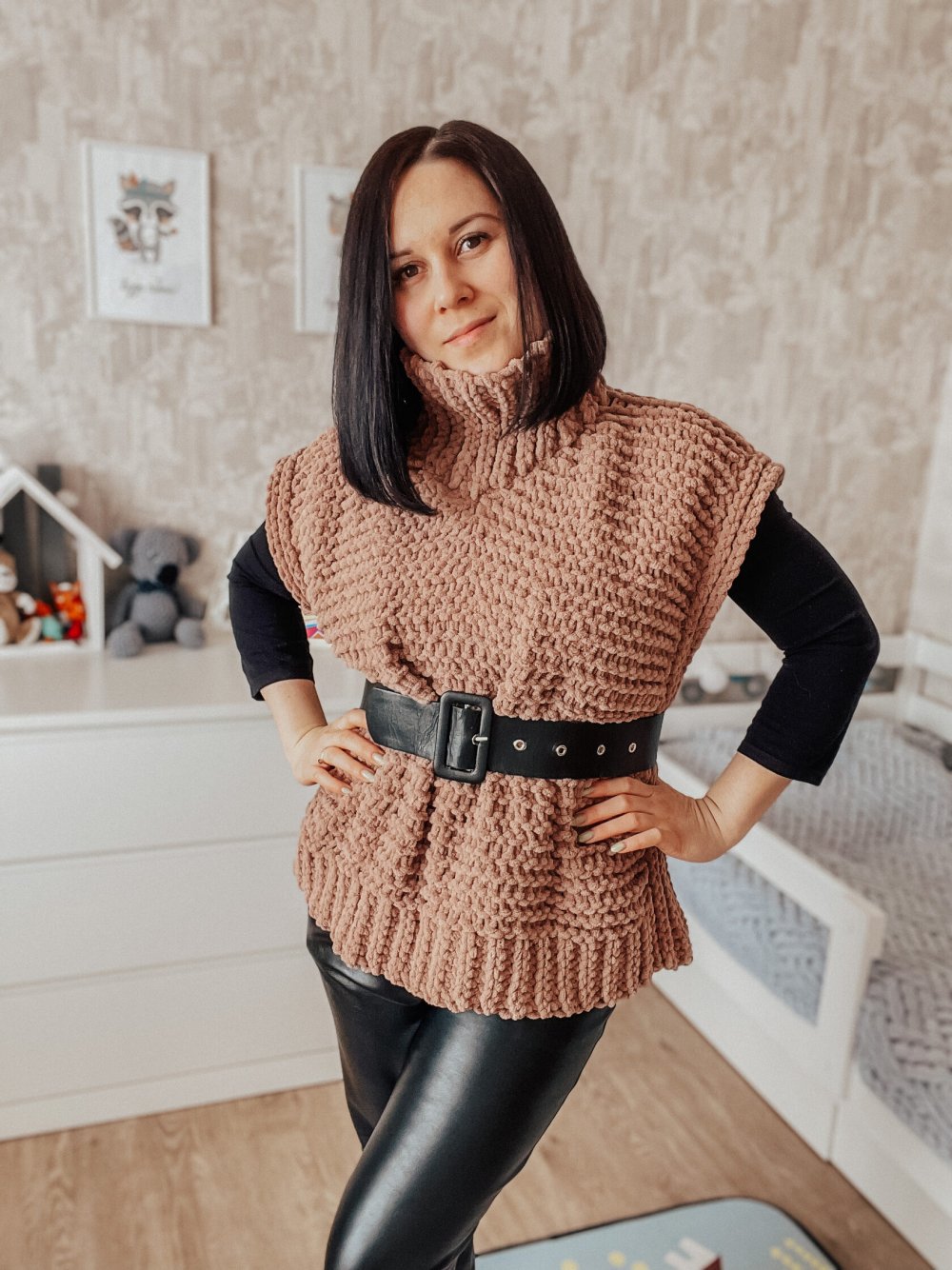 Свитер из пряжи Alize Flower