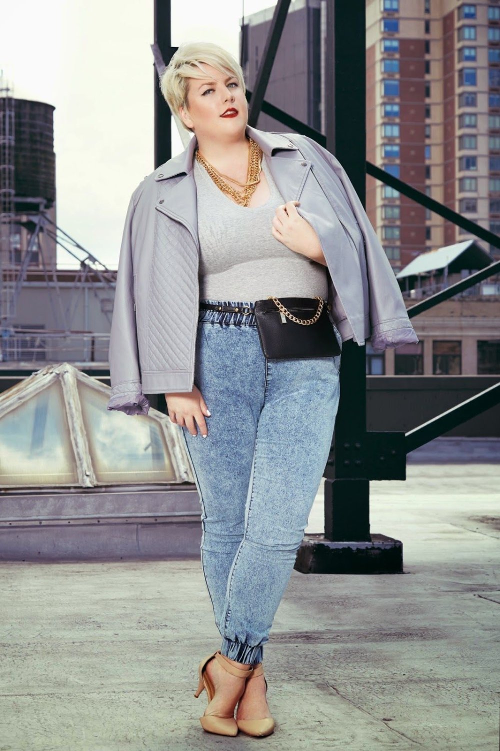 Молодежная одежда для полненьких девушек