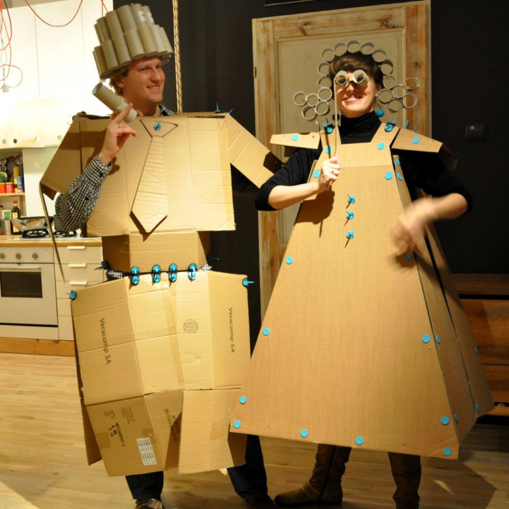 Образы из подручных средств