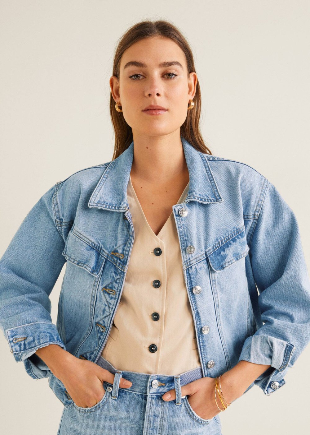 Mango джинсовка