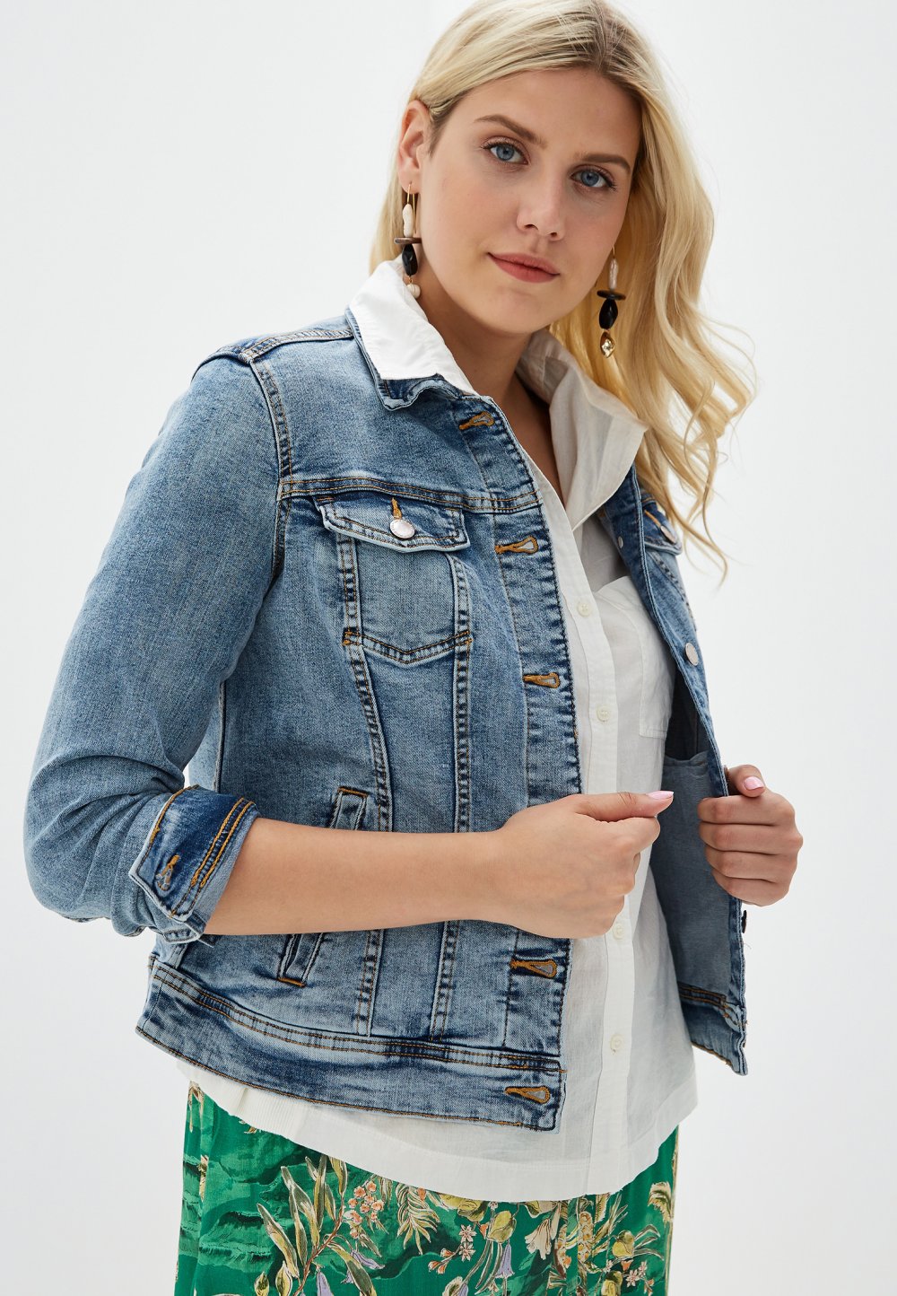 Джинсовка Mango 2021