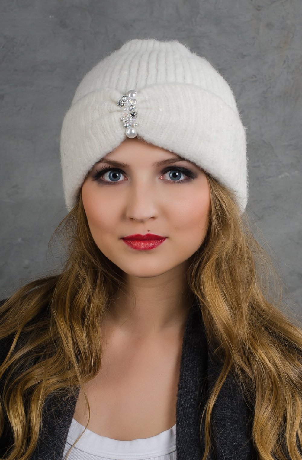 Шапка Шери hats 15 бежевый 54