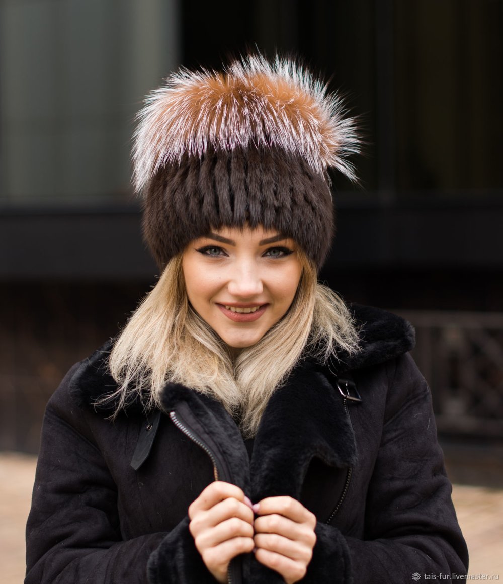 Шапки для сердцевидного лица девушек