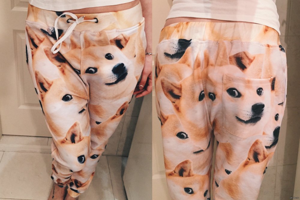 Брюки с доге