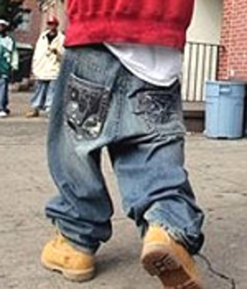 Широкие штаны смешные