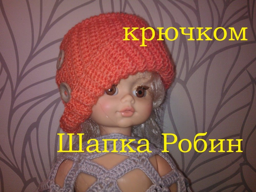 Необычная шляпка вязаная спицами