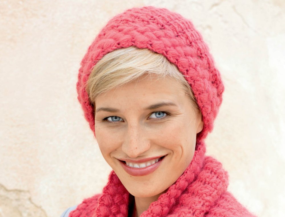 Вязаные шапочки для женщин