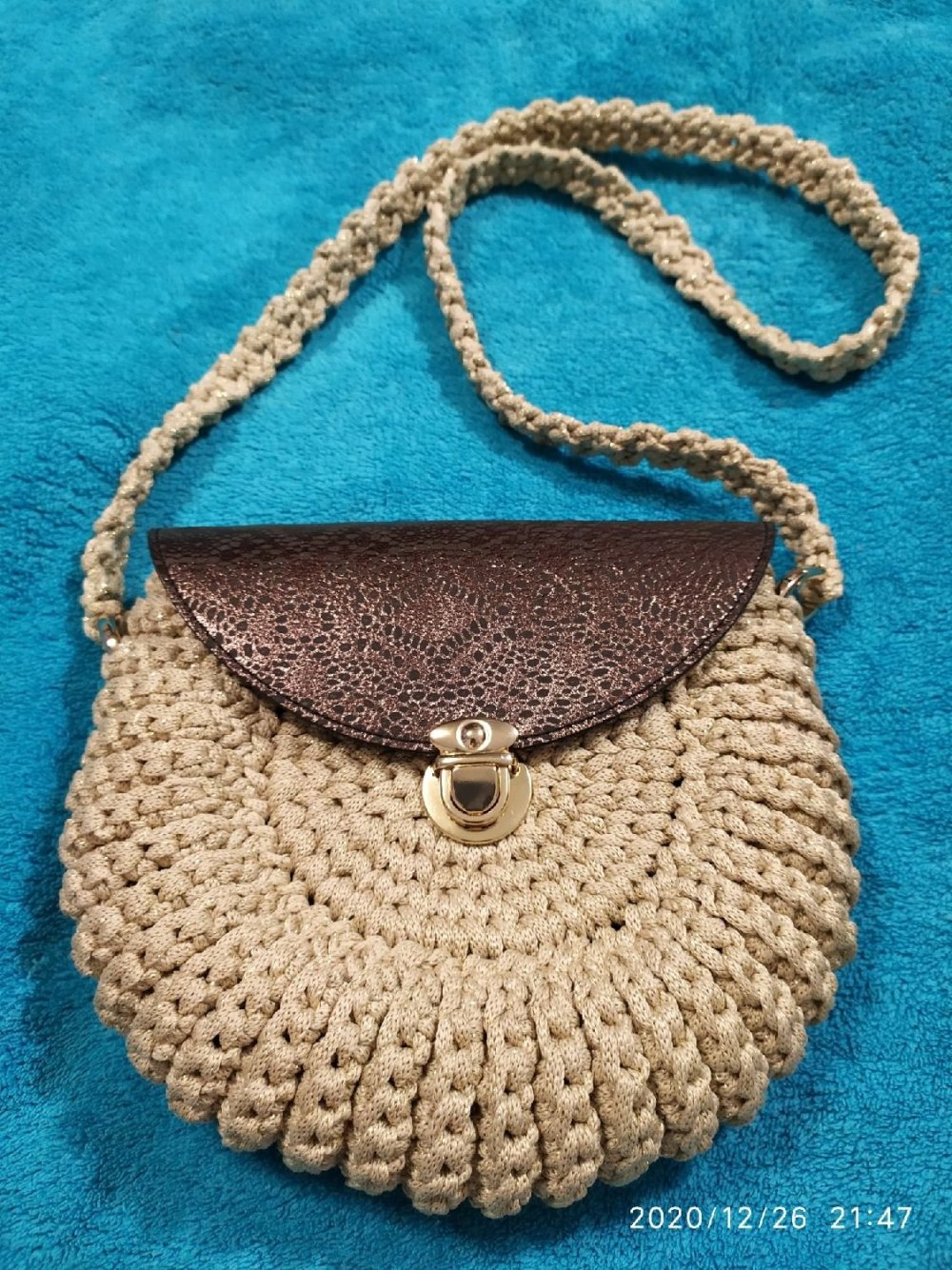 Сумка из полиэфирного шнура