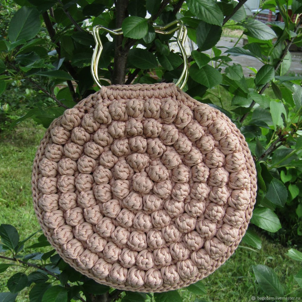 Вязаные сумки крючком