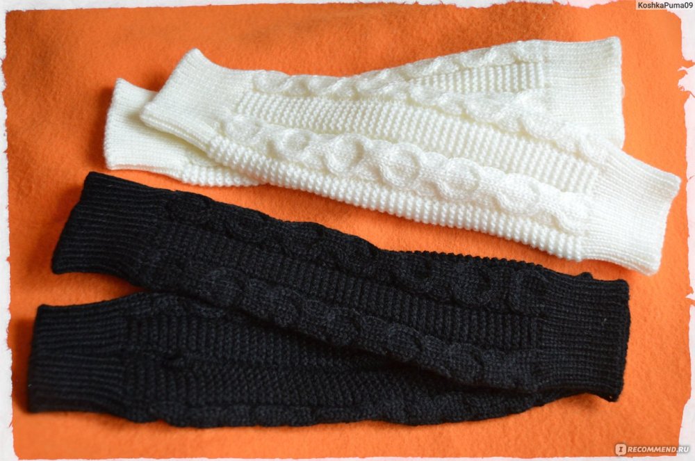 Вязаные рукава для куртки