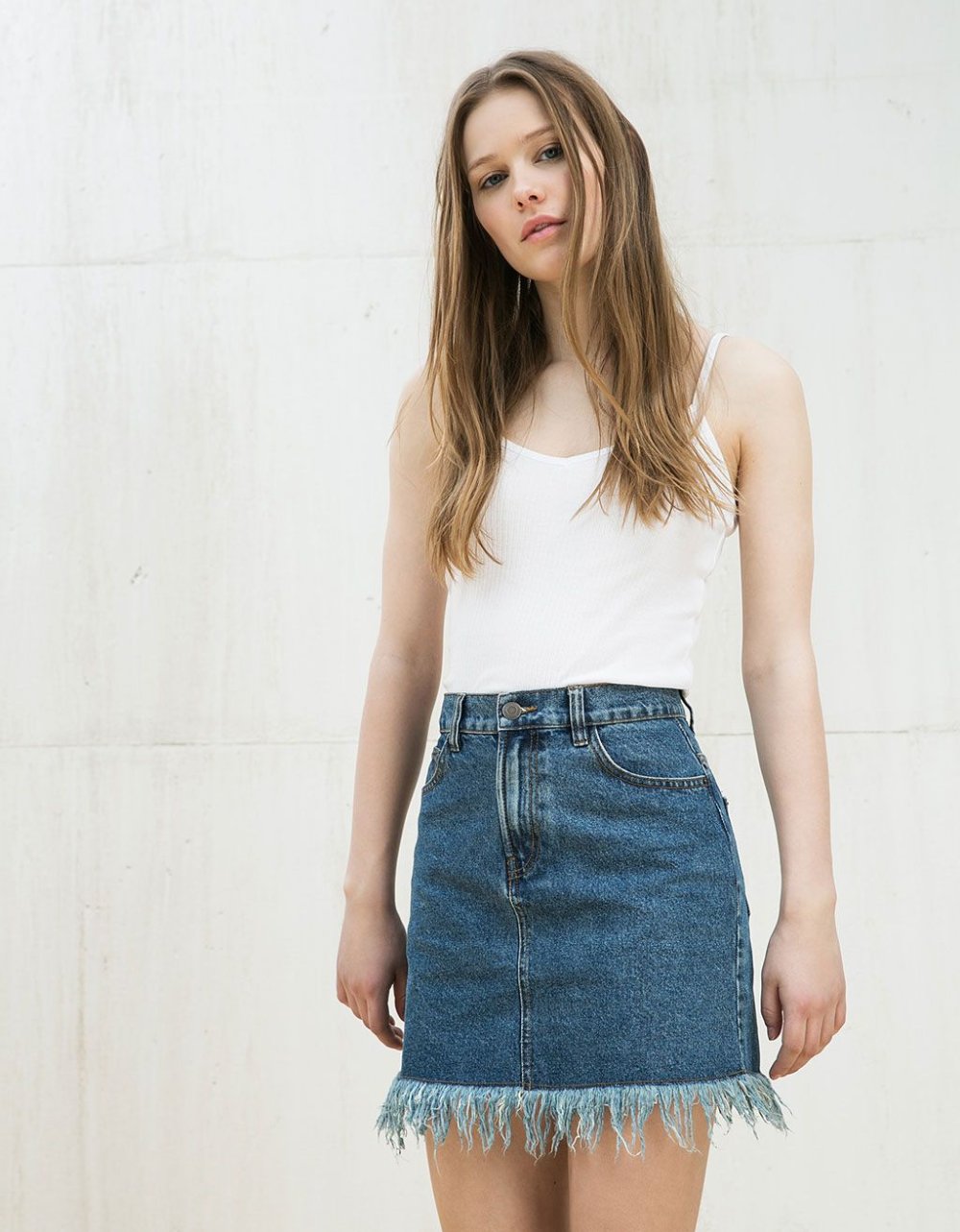 Джинсовая юбка Zara 3643/090