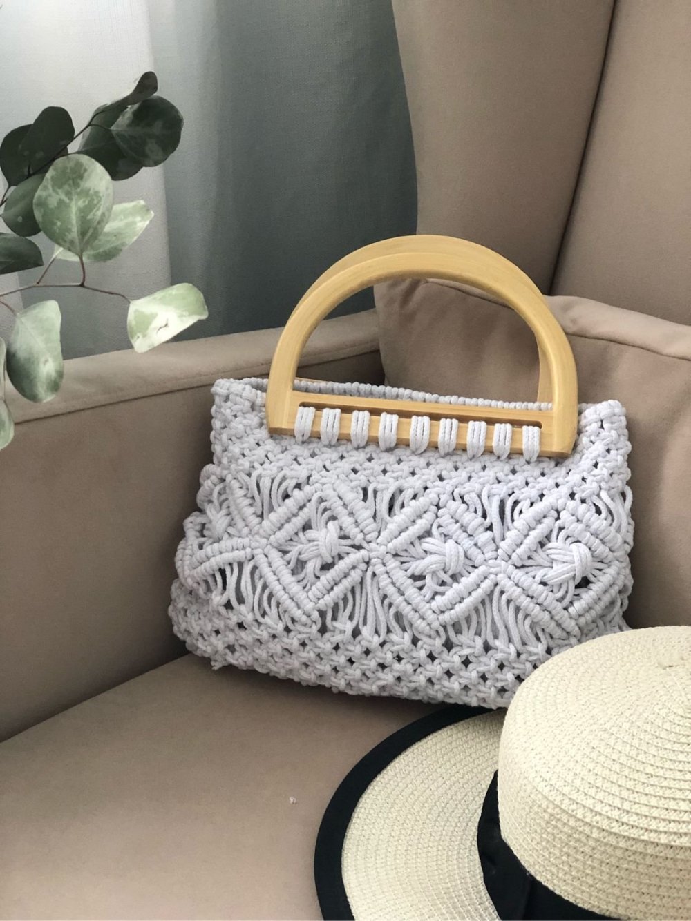 Сумка из шнура