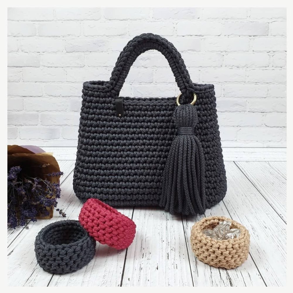 Bolso Crochet сумка