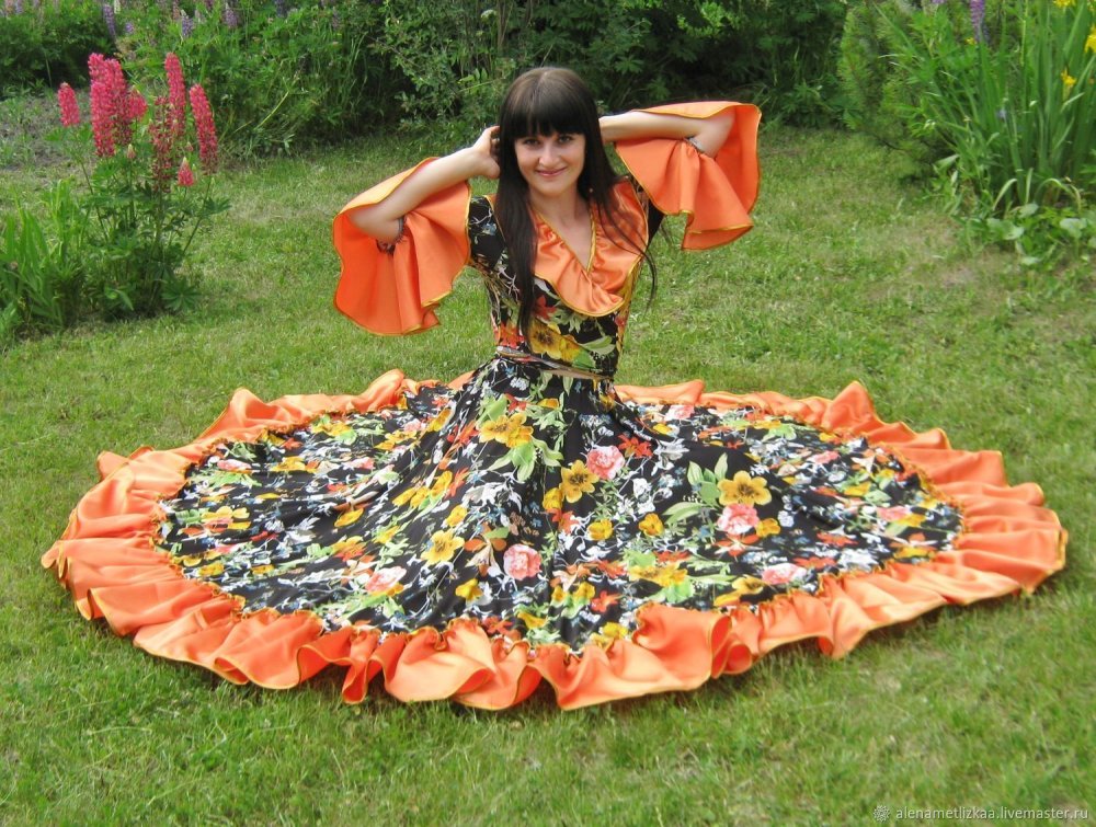 Взрослый костюм цыганки