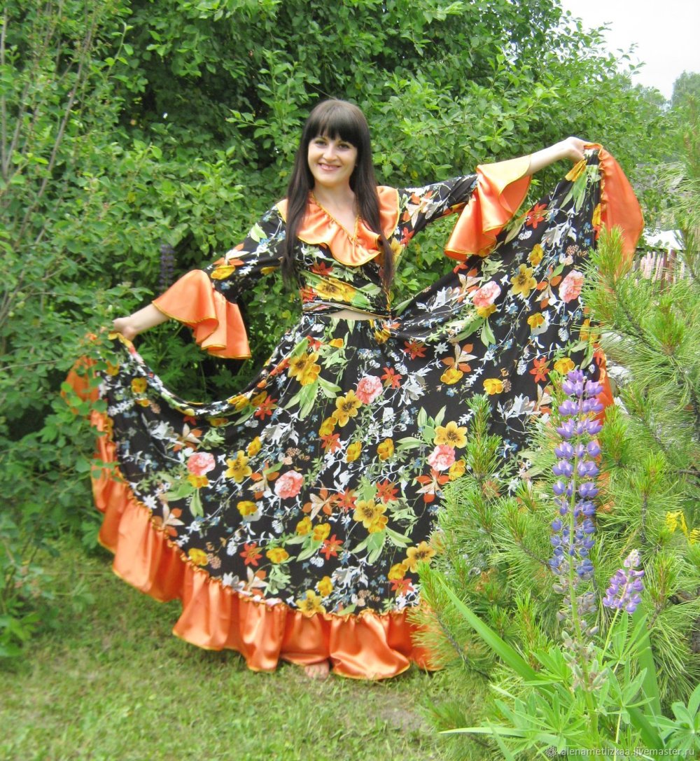 Цыганская одежда для женщин