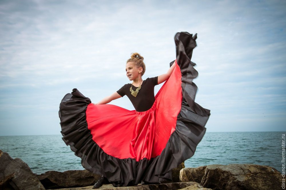 Костюм испанки для девочки