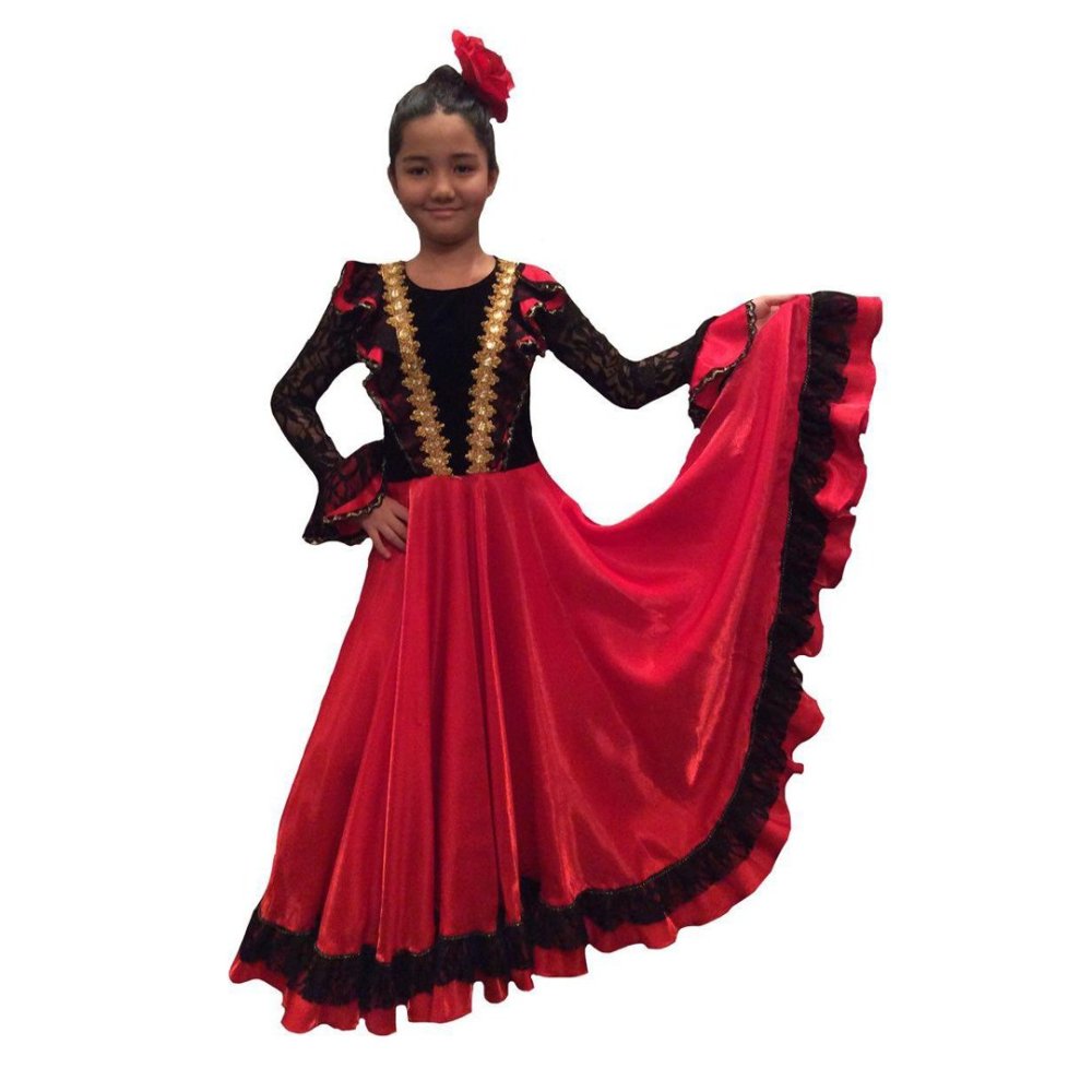 Костюм танцовщицы фламенко