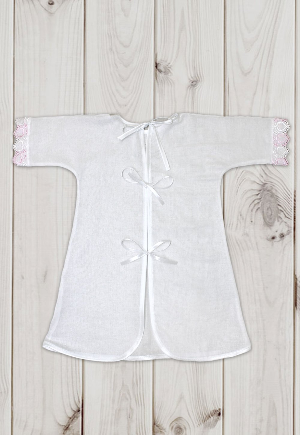 Рубашка для крещения новорожденного