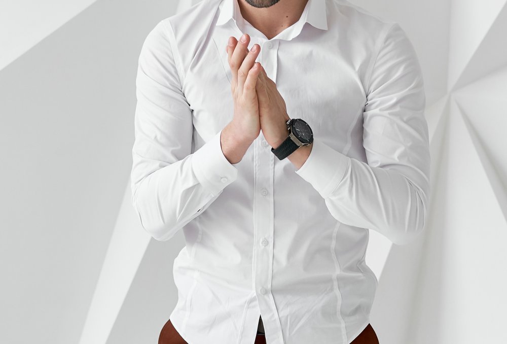 Кремовая рубашка