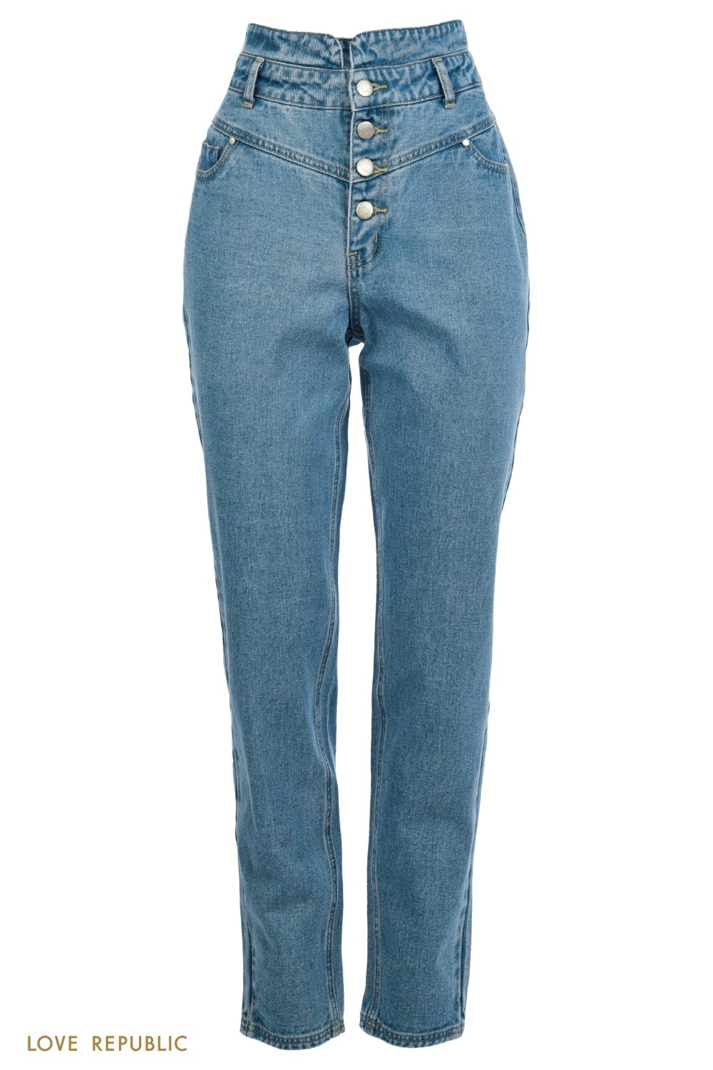 Джинсы Stradivarius mom Fit