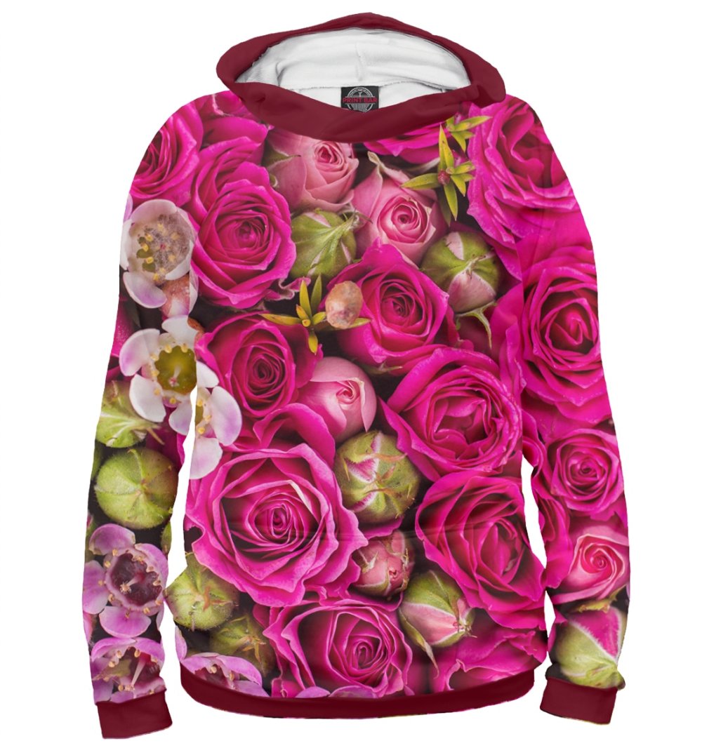 Толстовка роза Хутор