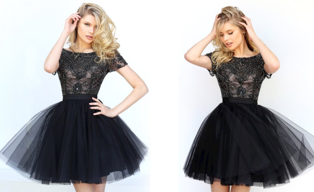 Платье с пышной юбкой