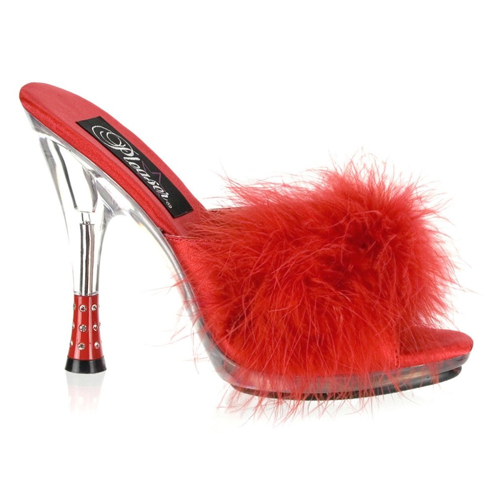 Туфли Pleaser с пушком