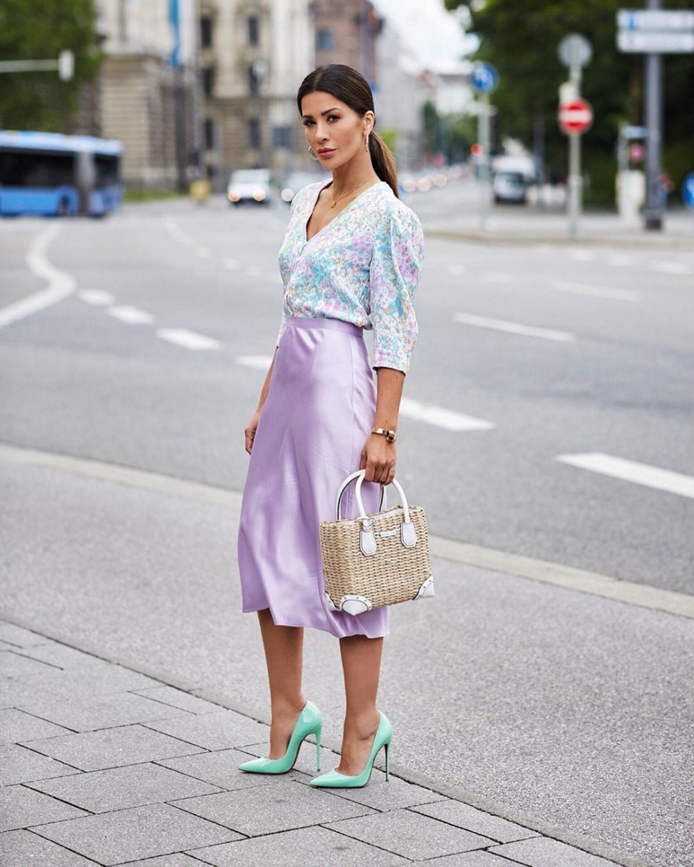 Платье комбинация стрит стайл 2020